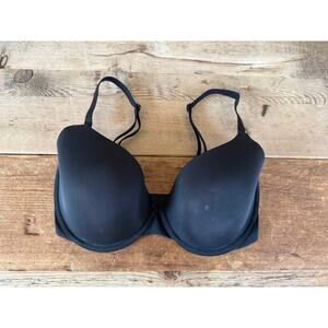 Victoria's Secret Smooth Black 32DDD T-Shirt Lightly Lined Demi Bra VS